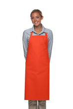 DayStar Orange Deluxe Butcher Adjustable Apron (No Pockets)