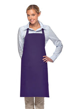 DayStar Purple Deluxe Bib Adjustable Apron (2 Patch Pockets)