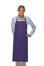 DayStar Purple Deluxe XL Butcher Adjustable Apron (2 Pockets)