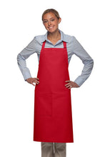 DayStar Red Deluxe Butcher Adjustable Apron (1 Pocket)