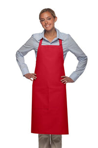 DayStar Red Deluxe Butcher Adjustable Apron (1 Pocket)