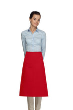DayStar Red Deluxe 3/4 Bistro Apron (1 Pocket)