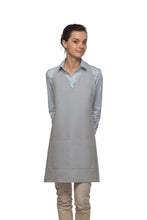 DayStar Silver Deluxe V-Neck Adjustable Tuxedo Apron (2 Pockets)