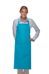 DayStar Turquoise Deluxe XL Butcher Adjustable Apron (2 Pockets)