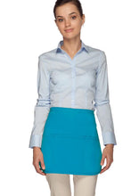 DayStar Turquoise Deluxe Rounded Waist Apron (3 Pockets)