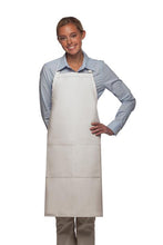 DayStar White Deluxe Butcher Adjustable Apron (2 Pockets)
