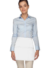 DayStar White Deluxe Rounded Waist Apron (3 Pockets)