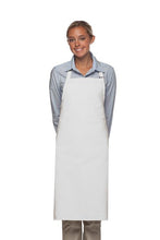 DayStar White Deluxe Butcher Adjustable Apron (No Pockets)