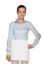 DayStar White Deluxe Squared Waist Apron (2 Pockets)