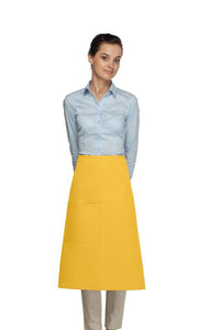DayStar Yellow Deluxe 3/4 Bistro Apron (1 Pocket)