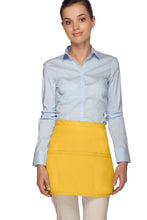 DayStar Yellow Deluxe Rounded Waist Apron (3 Pockets)