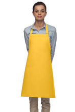 DayStar Yellow Deluxe Bib Adjustable Apron (No Pockets)