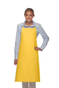 DayStar Yellow Deluxe XL Butcher Adjustable Apron (No Pockets)