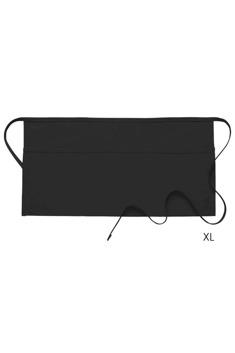 Cardi / DayStar Black Deluxe XL Waist Apron (3 Pockets)