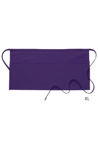 Cardi / DayStar Purple Deluxe XL Waist Apron (3 Pockets)