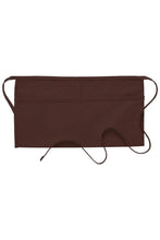 Cardi / DayStar Brown Deluxe Waist Apron (2 Pockets)
