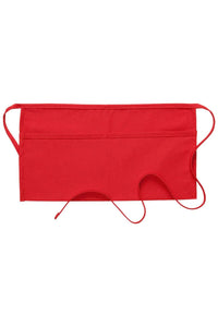 Cardi / DayStar Red Deluxe Waist Apron (2 Pockets)