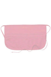 Cardi / DayStar Pink Rounded Waist Apron (6 Pockets)