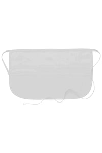 Cardi / DayStar White Rounded Waist Apron (6 Pockets)