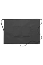 Cardi / DayStar Charcoal Half Bistro Apron (2 Pockets)