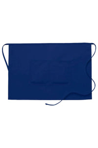 Cardi / DayStar Cobalt Half Bistro Apron (2 Pockets)