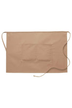 Cardi / DayStar Khaki Half Bistro Apron (2 Pockets)
