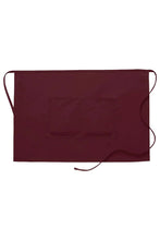 Cardi / DayStar Maroon Half Bistro Apron (2 Pockets)