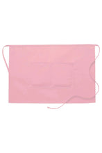 Cardi / DayStar Pink Half Bistro Apron (2 Pockets)