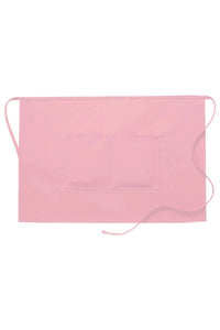 Cardi / DayStar Pink Half Bistro Apron (2 Pockets)