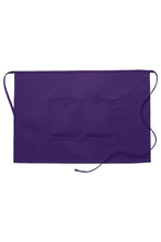 Cardi / DayStar Purple Half Bistro Apron (2 Pockets)