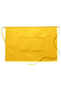 Cardi / DayStar Yellow Half Bistro Apron (2 Pockets)