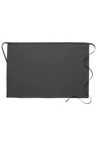 Cardi / DayStar Charcoal Half Bistro Apron (No Pockets)