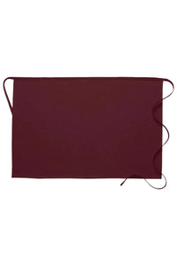 Cardi / DayStar Maroon Half Bistro Apron (No Pockets)