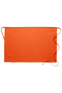 Cardi / DayStar Orange Half Bistro Apron (No Pockets)