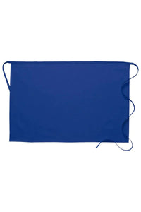 Cardi / DayStar Royal Blue Half Bistro Apron (No Pockets)