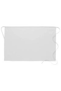 Cardi / DayStar White Half Bistro Apron (No Pockets)