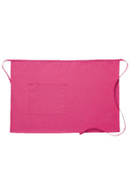 Cardi / DayStar Hot Pink Half Bistro Apron (1 Pocket)