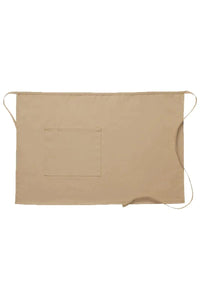 Cardi / DayStar Khaki Half Bistro Apron (1 Pocket)
