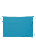 Cardi / DayStar Turquoise Half Bistro Apron (1 Pocket)