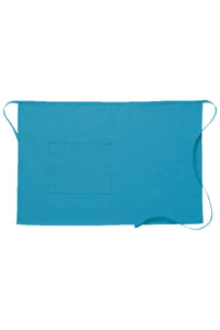 Cardi / DayStar Turquoise Half Bistro Apron (1 Pocket)
