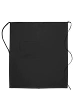 Cardi / DayStar Black Full Bistro Apron (1 Pocket)