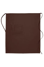 Cardi / DayStar Brown Full Bistro Apron (1 Pocket)