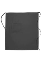 Cardi / DayStar Charcoal Full Bistro Apron (1 Pocket)