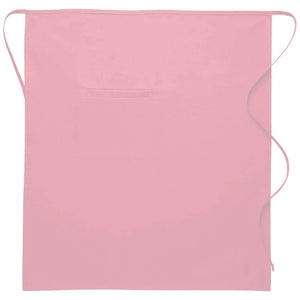 Cardi / DayStar Pink Full Bistro Apron (1 Inset Pocket)