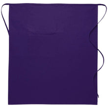 Cardi / DayStar Purple Full Bistro Apron (1 Inset Pocket)