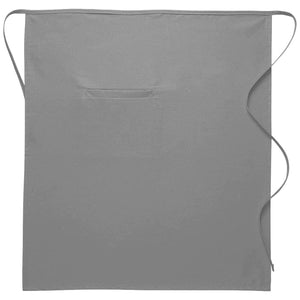 Cardi / DayStar Silver Full Bistro Apron (1 Inset Pocket)