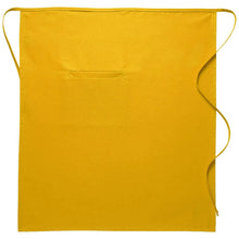 Cardi / DayStar Yellow Full Bistro Apron (1 Inset Pocket)