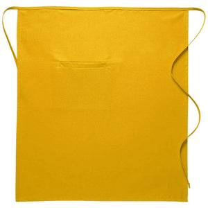 Cardi / DayStar Yellow Full Bistro Apron (1 Inset Pocket)