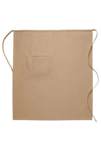Cardi / DayStar Khaki Full Bistro Apron (1 Pocket)