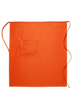 Cardi / DayStar Orange Full Bistro Apron (1 Pocket)